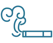 アイコン：ニオイが付着している