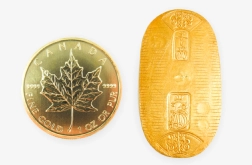 金･プラチナのコインや小判