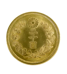 新20円金貨の画像