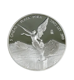 メキシコリベルタード銀貨の画像