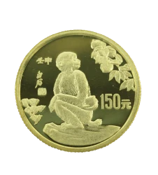 中国金貨の画像