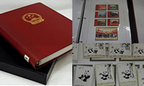 中国切手 ボストーク（切手アルバム）
