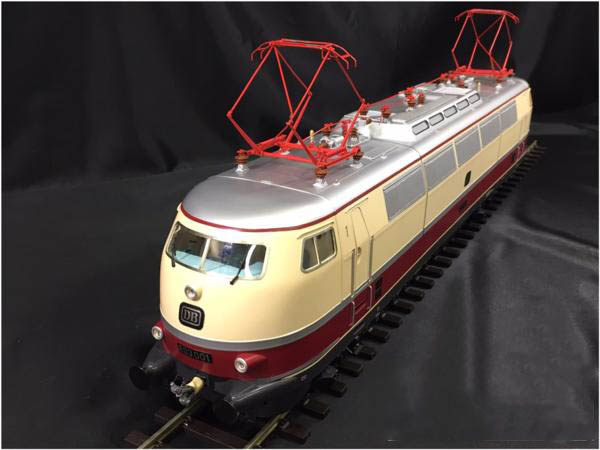 レマコ 電気機関車 DB E03.001 Gゲージ レール付き