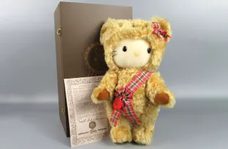 ハーマン サンリオ ハローキティ テディベア モヘアドール 2002年 箱付き